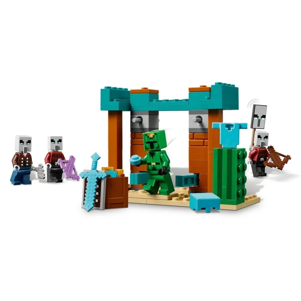 21267   Minecraft The Illager Çöl Devriyesi 105 parça +7 yaş Fiyatı, Yorumları ve Özellikleri