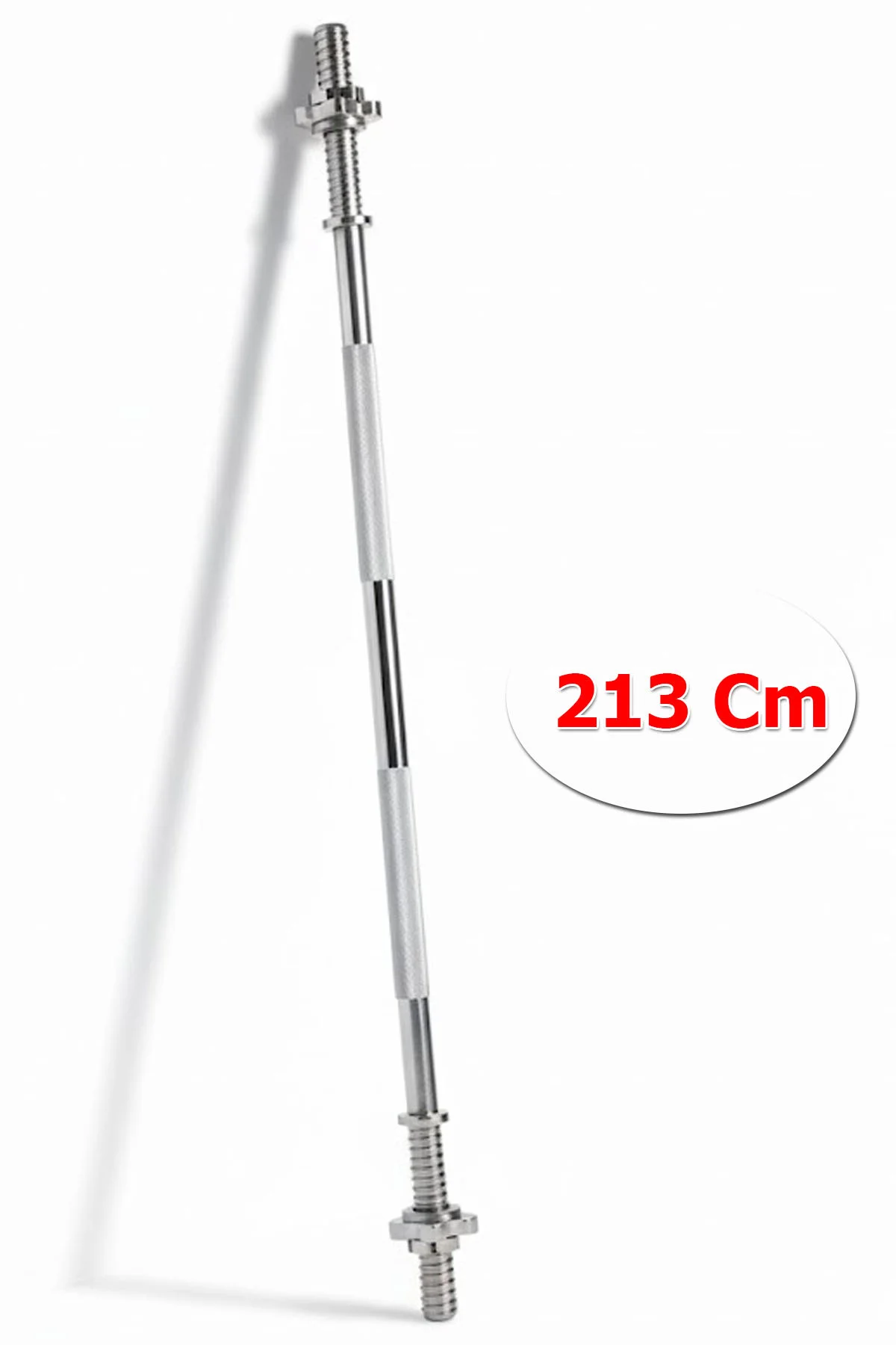 213 Cm Krom Halter Barı | Plaka İçin Bar , Full Krom İçi Dolu Uzu