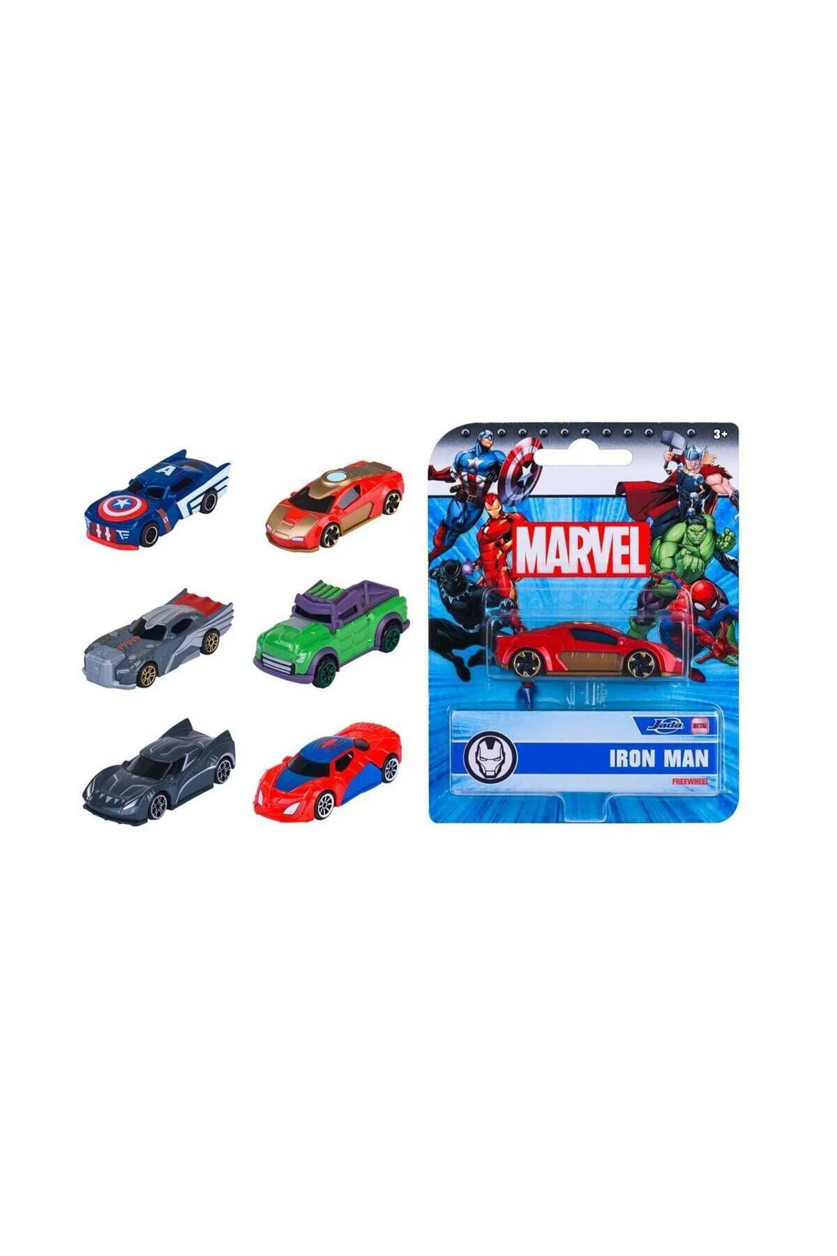 213221000 Marvel Single Pack Vehicles 6-Asst