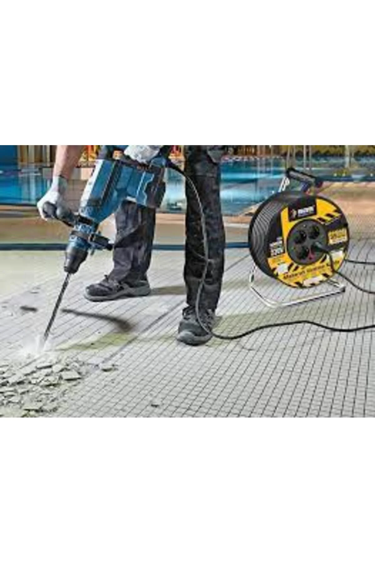2135 Profosyonel Makaralı Uzatma Kablosu 3X2,5 40MT