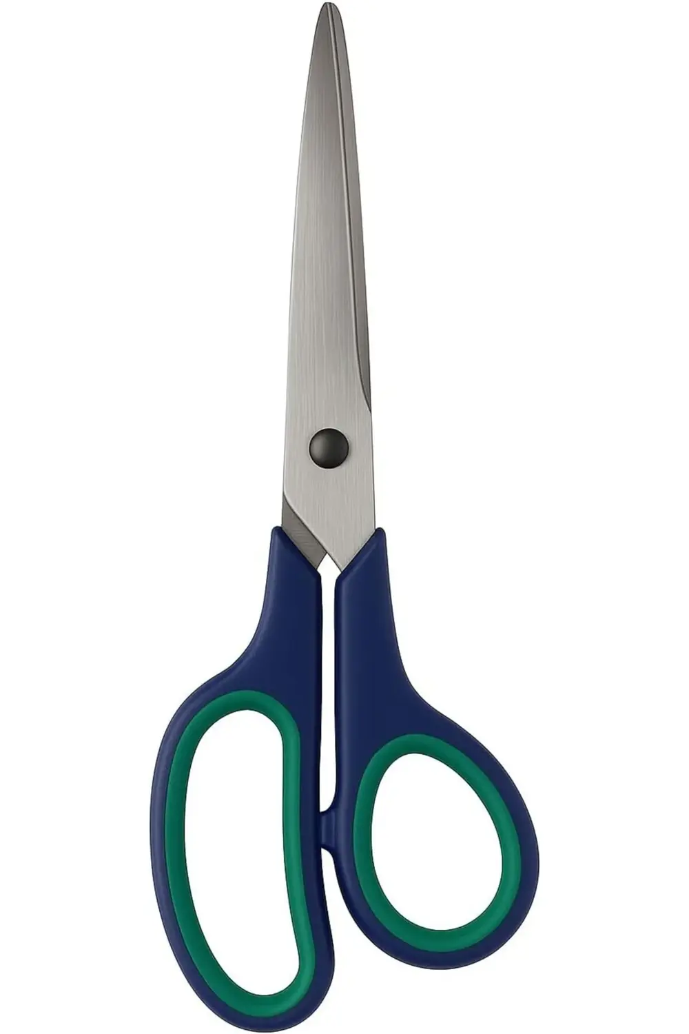 21.5 cm Paslanmaz Çelik Büyük Ofis – Ergonomik Kauçuk Saplı, Yeşi