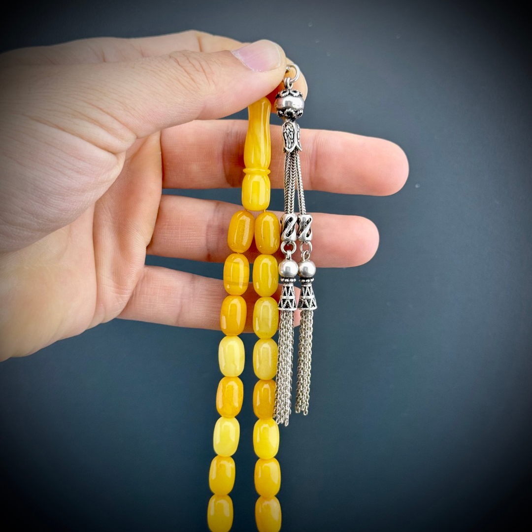 Muri Tesbih 21,5 Gr Ukrayna Kaya Damla 925 Ayar Gümüş Püskül Kapsül Kesim 8X1 Muri Tesbih 21,5 Gr Ukrayna Kaya Damla 925 Ayar Gümüş Püskül Kapsül Kesim 8X1