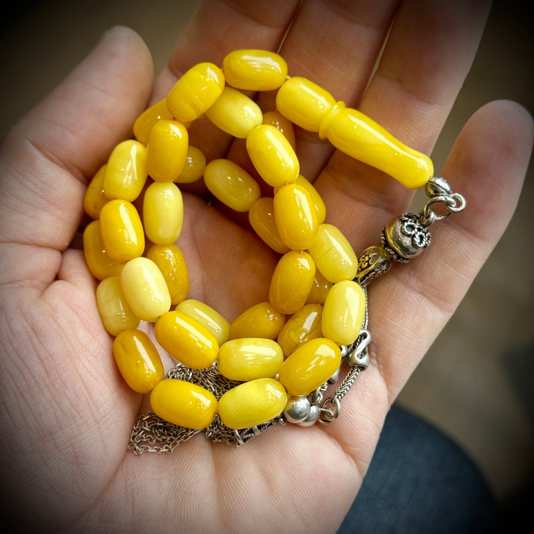 Muri Tesbih 21,5 Gr Ukrayna Kaya Damla 925 Ayar Gümüş Püskül Kapsül Kesim 8X1 Muri Tesbih 21,5 Gr Ukrayna Kaya Damla 925 Ayar Gümüş Püskül Kapsül Kesim 8X1