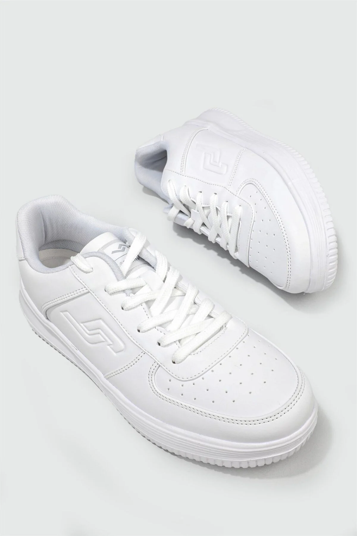 21516 Unisex Beyaz Ortopedi Günlük Sneaker Yürüyüş Spor Ayakkabı 
