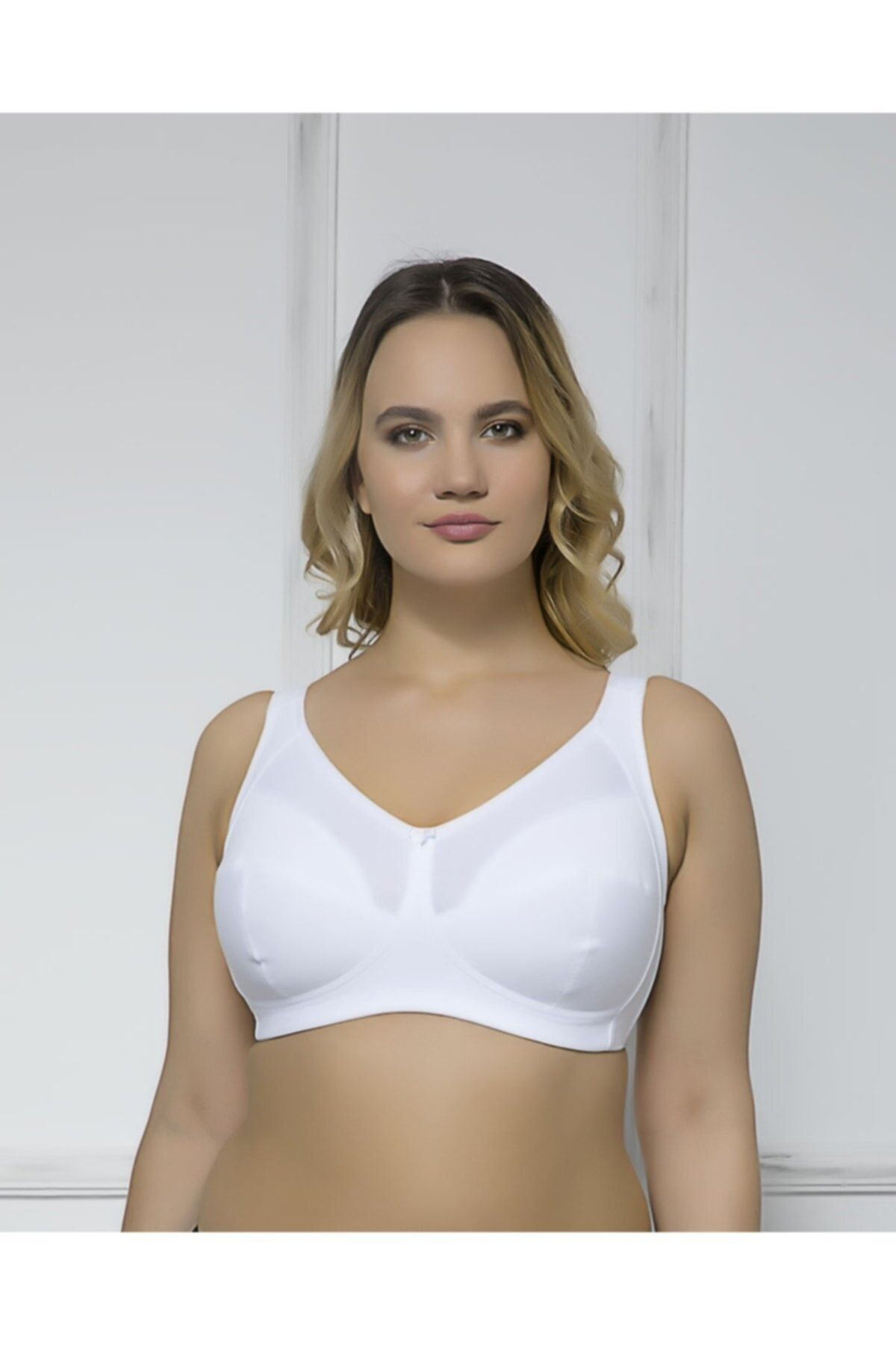 Moonlight 2159 Cotton Minimizer Toparlayıcı Sütyen Beyaz