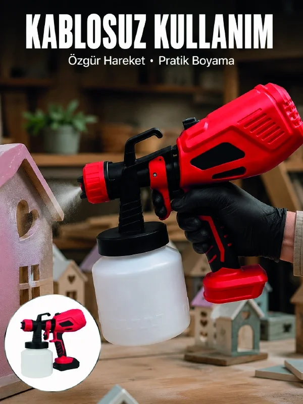 21V Güçlü Motor ile Profesyonel Boyama Performansı Fiyatı, Yorumları ve Özellikleri