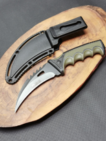 Alsepeteavm 22 Cm Karambit Sert Kilifli Avci Biçaği 