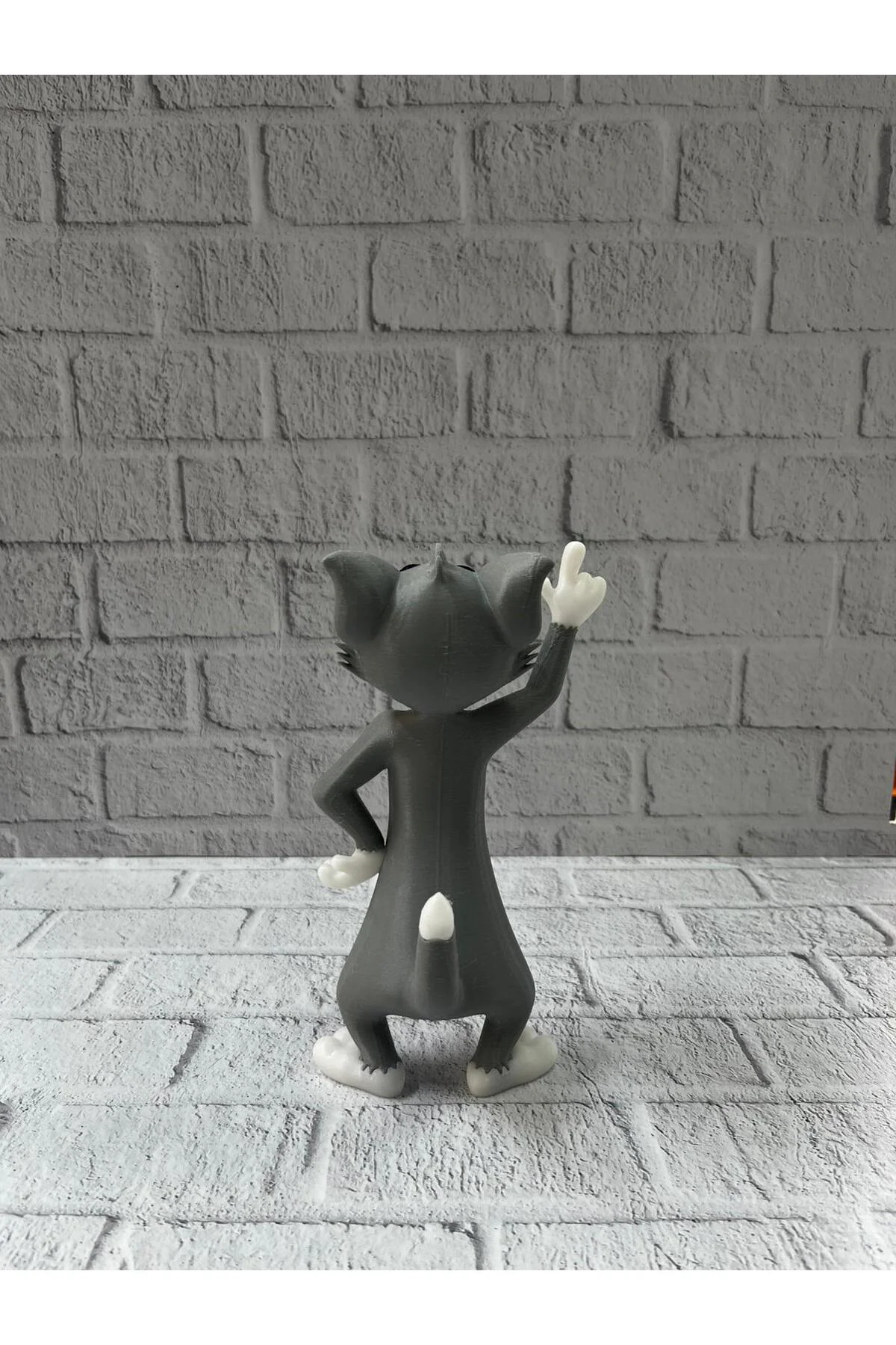 22 cm Tom Figürü Çizgi Karakter Biblo Koleksiyonluk Dekoratif Obj