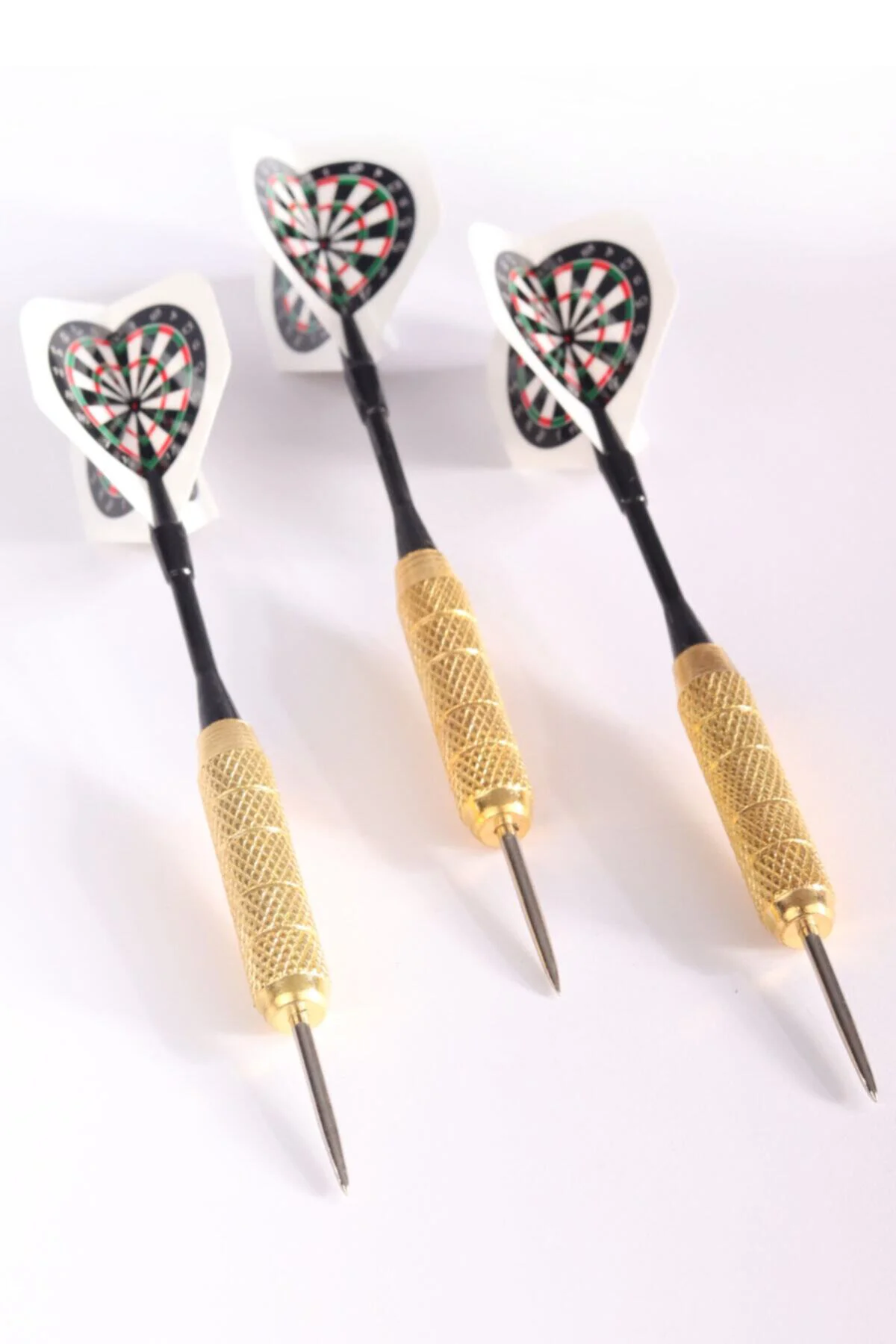22 Gram Dart Oku (3’lü Set) - Çelik Uç + Pirinç Gövde + Renkli Ka