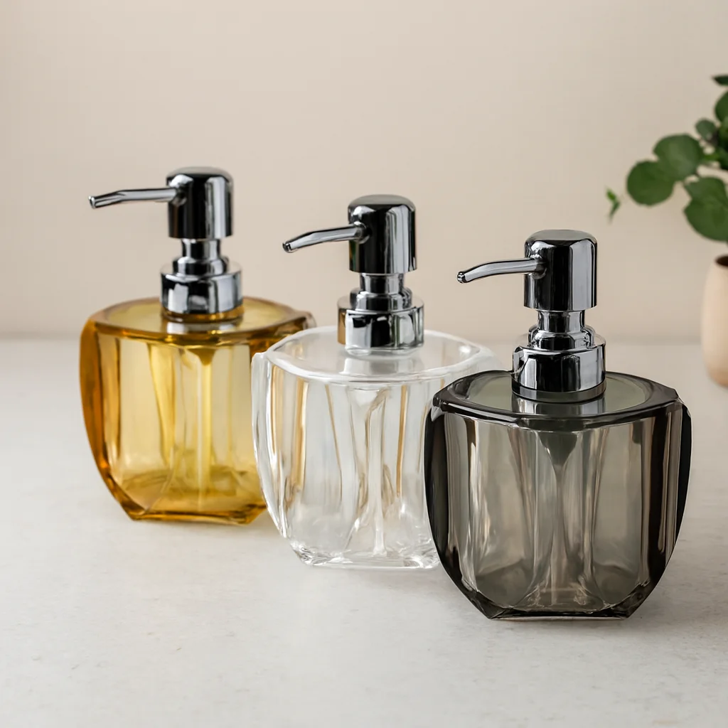 220 ml Akrilik/Mika Sıvı Sabunluk (Şeffaf ve Renkli) Fiyatı, Yorumları ve Özellikleri