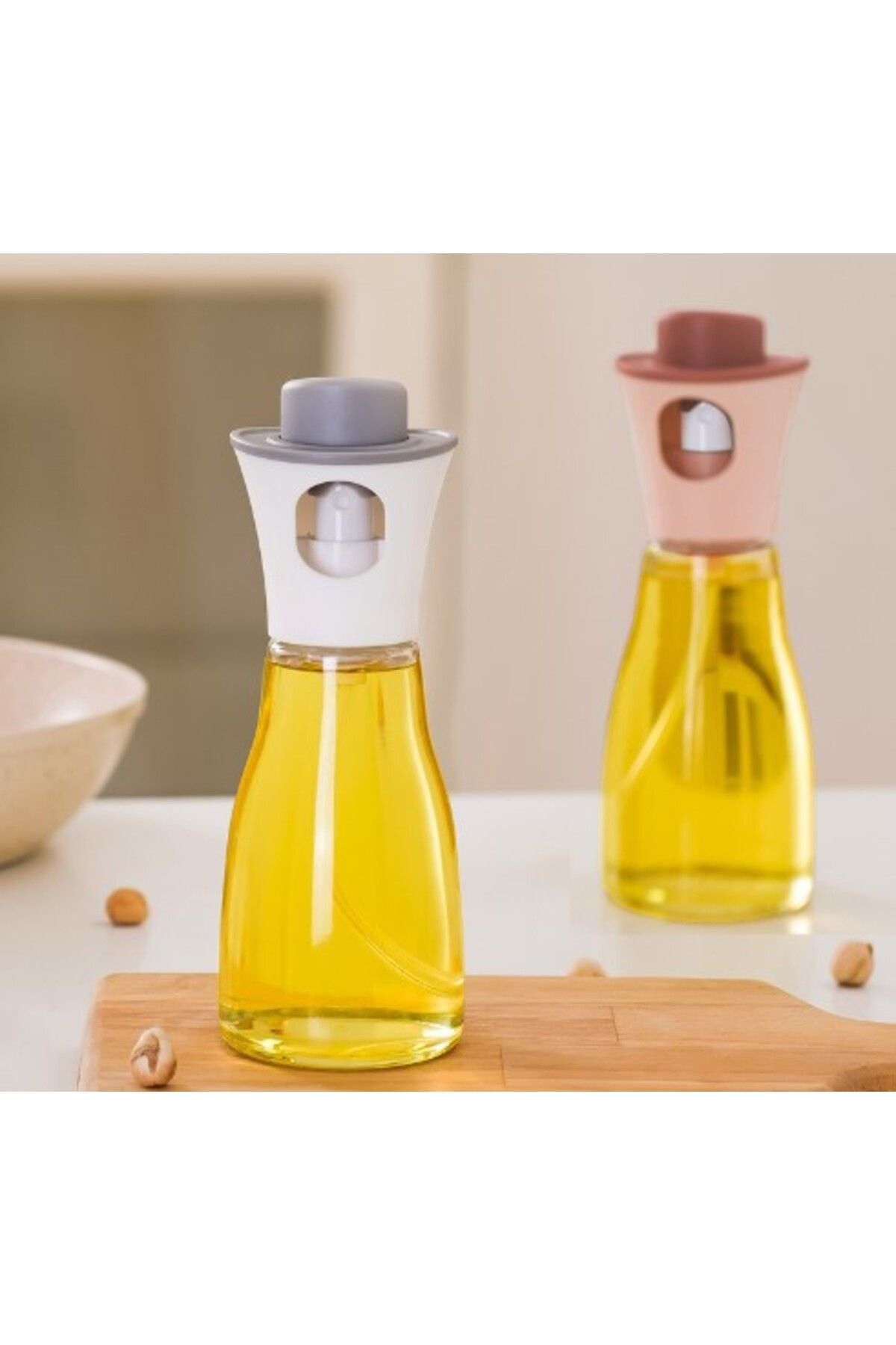 Zs Demir 220 Ml Çok Amaçli Spreyli Cam Şişe Sirkelik Yağdanlik