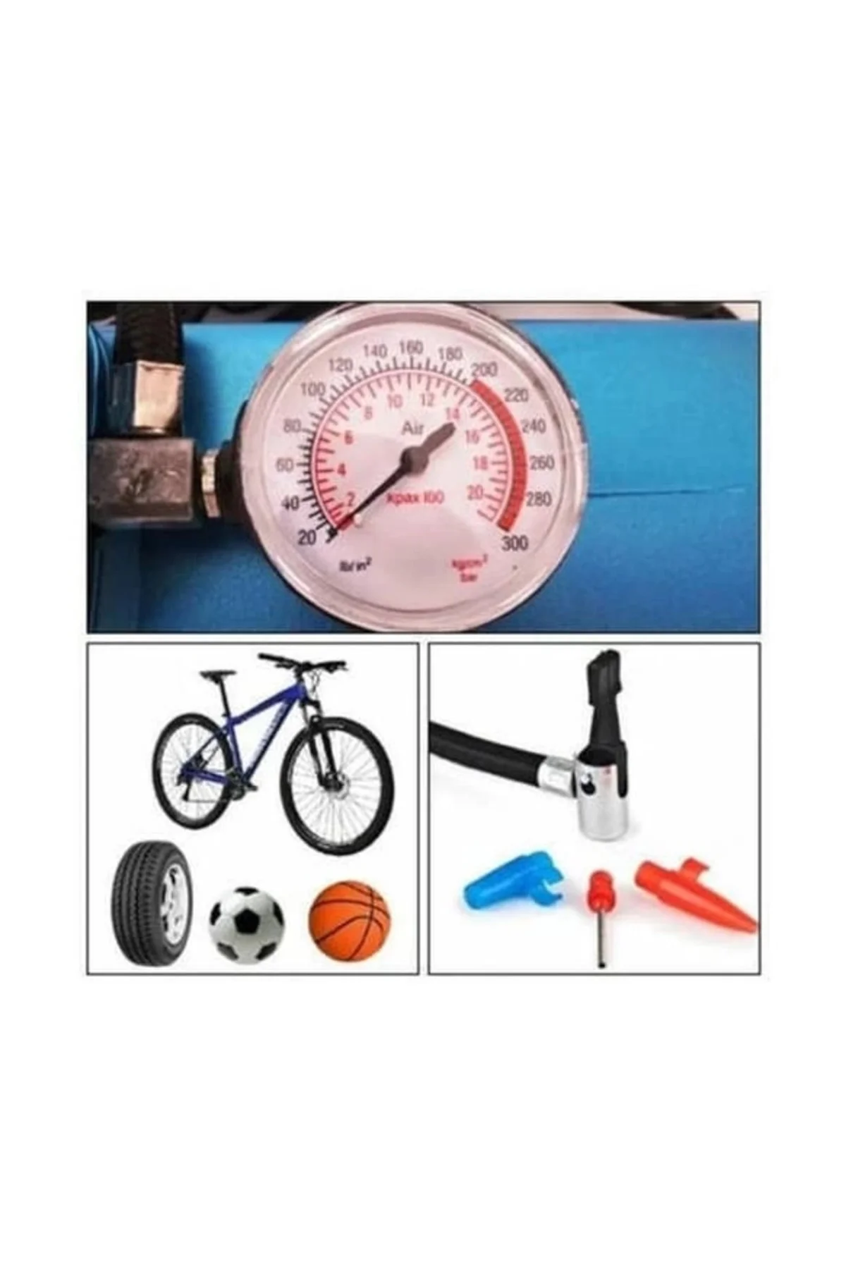 220 Volt-12 Volt 250 Psi Geniş Uygulama Yelpazesi Kompresör Lasti