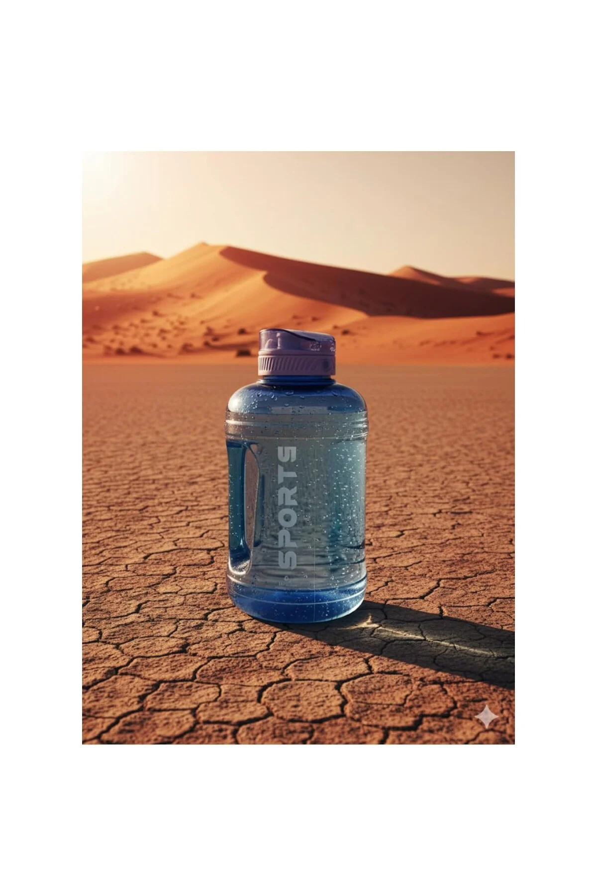 2200 Ml Sporcu Su Matarası - Bpa'Sız Fitness Salon Ve Outdoor Kul