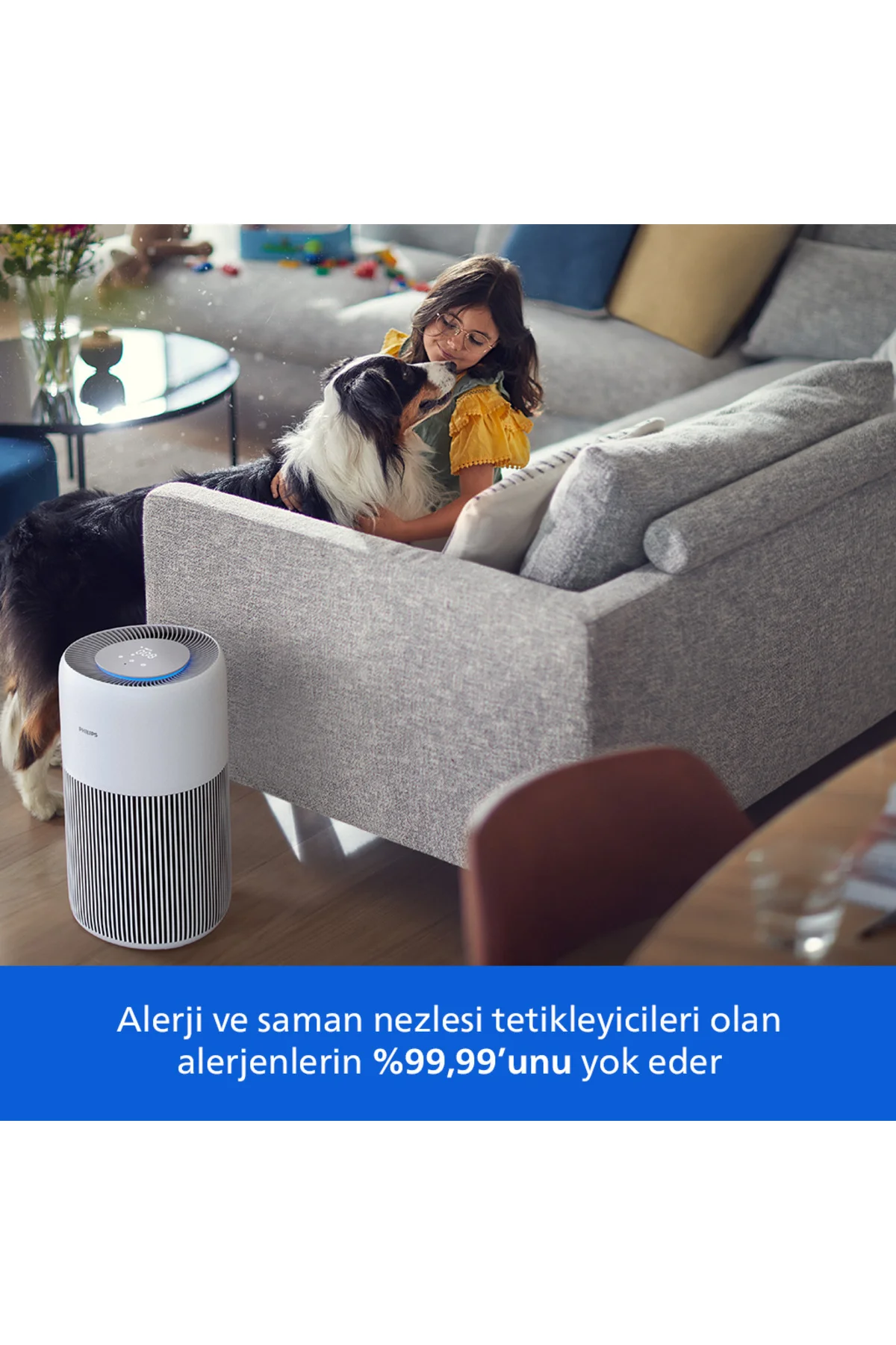 2200 Serisi Hava Temizleyici, HEPA NanoProtect, Ultra sessiz, Uzun ömürlü filtre (AC2220/10)