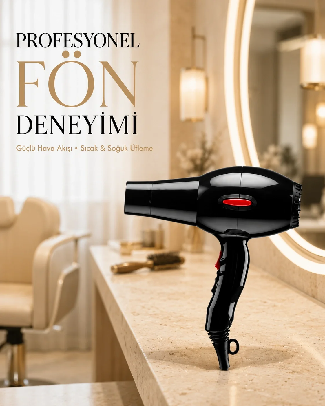 2200 Watt Profesyonel Saç Kurutma Makinesi AC Motorlu Yüksek Performanslı Fiyatı, Yorumları ve Özellikleri
