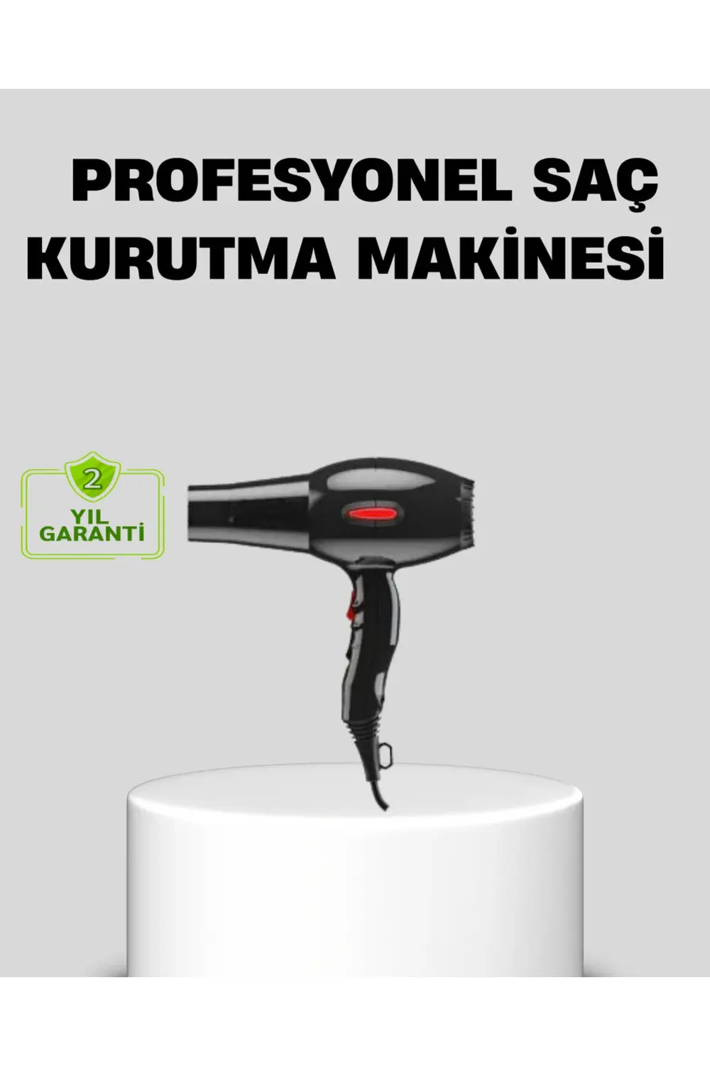 2200 Watt Profesyonel Saç Kurutma Makinesi AC Motorlu Yüksek Perf