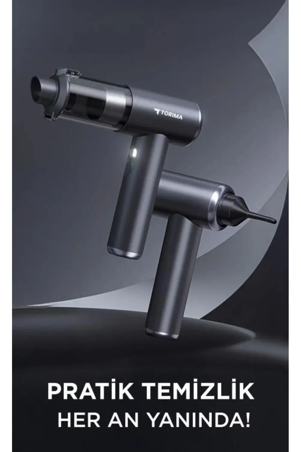 22.000PA Güçlü Emiş USB-C Şarjlı Kablosuz Araç Süpürgesi LT-102 22.000PA Güçlü Emiş USB-C Şarjlı Kablosuz Araç Süpürgesi LT-102