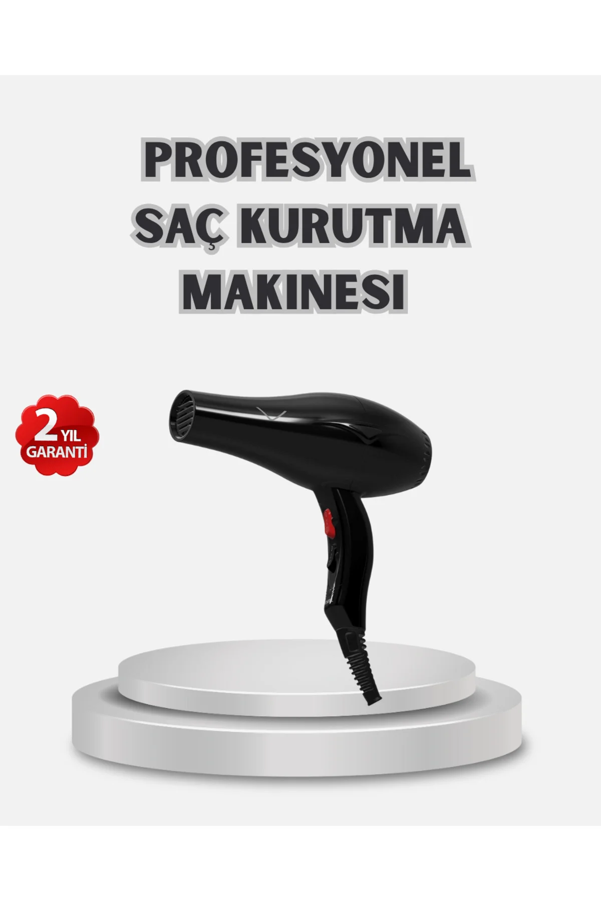 2200W AC Motor Saç Kurutma Makinesi Hafif ve Dayanıklı Tasarımlı 