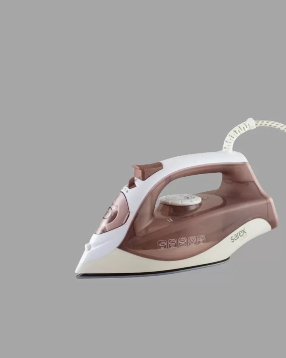 2200W Buharlı Ütü Self Clean Kireç Önleyici Kahverengi - En Hızlı Ütüleme