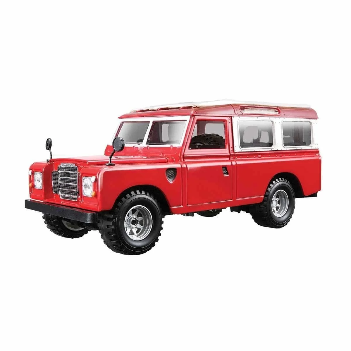 22063 Land Rover Series II Model Araba 1:24 Kırmızı -