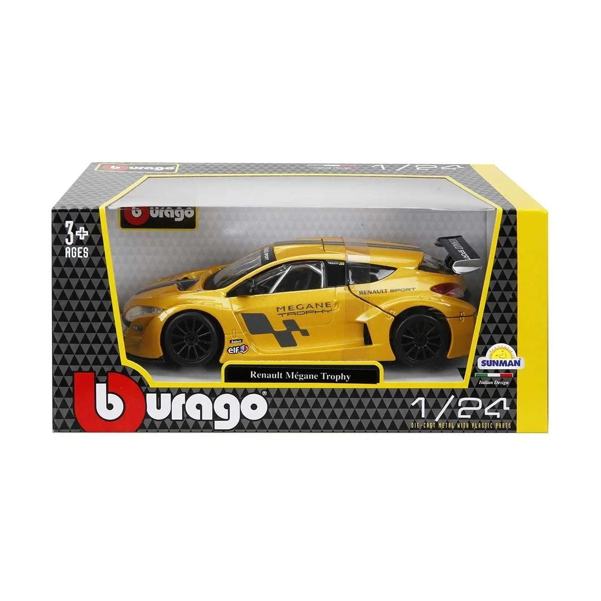 22115 Burago 1:24 Renault ne Trophy Model Araba