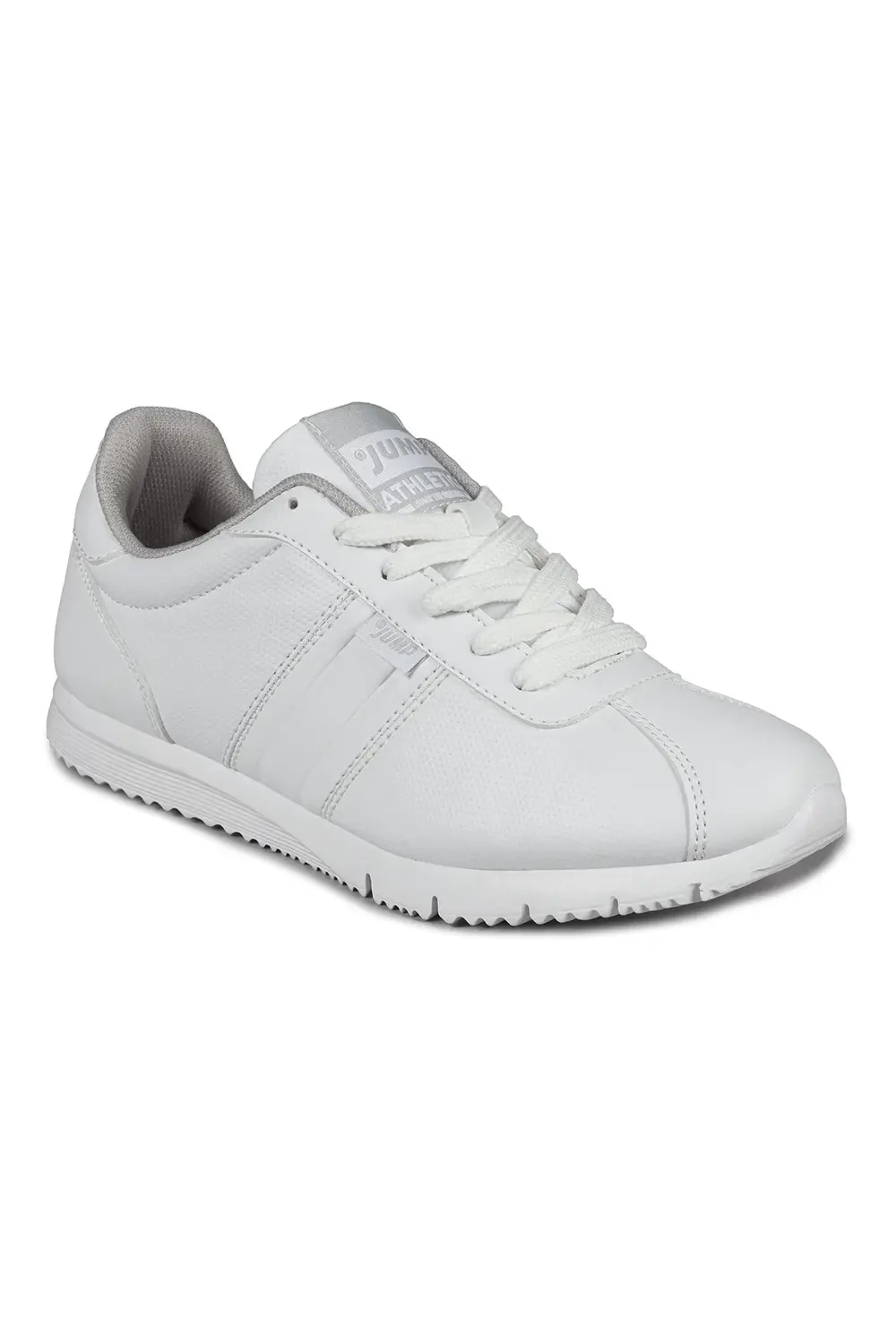 22211 Beyaz Cilt Kadın Sneaker Günlük Spor Ayakkabı