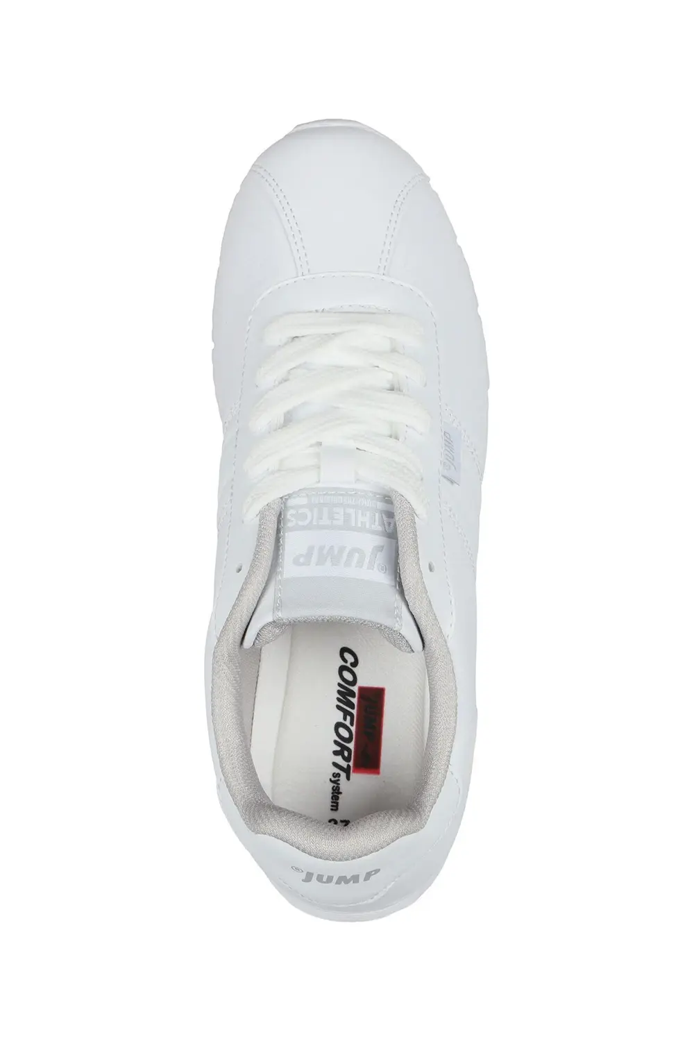 22211 Beyaz Cilt Kadın Sneaker Günlük Spor Ayakkabı