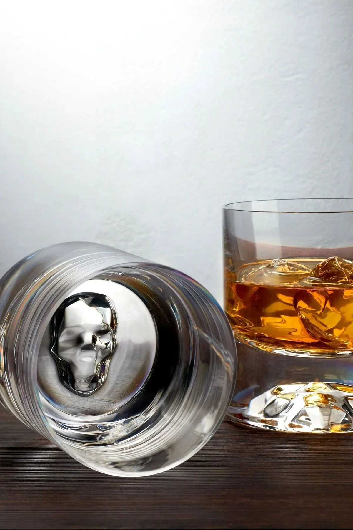 22299 Shade Kuru Kafa Tabanlı Kristal Viski Bardağı 350cc - 2 Adet