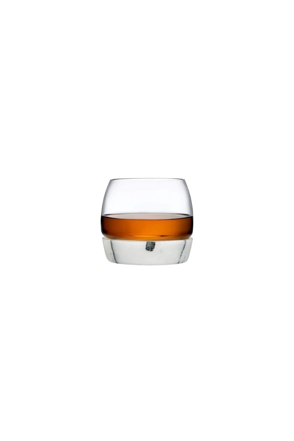 22334 Chill Mermer Altlıklı Kristal Viski Bardağı-300cc, Zarif ve