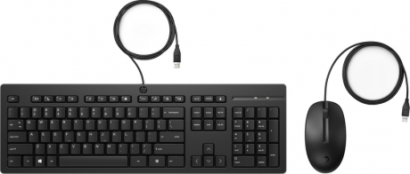 Hp 225 Kablolu Set Klavye & Mouse Siyah 286J4aa