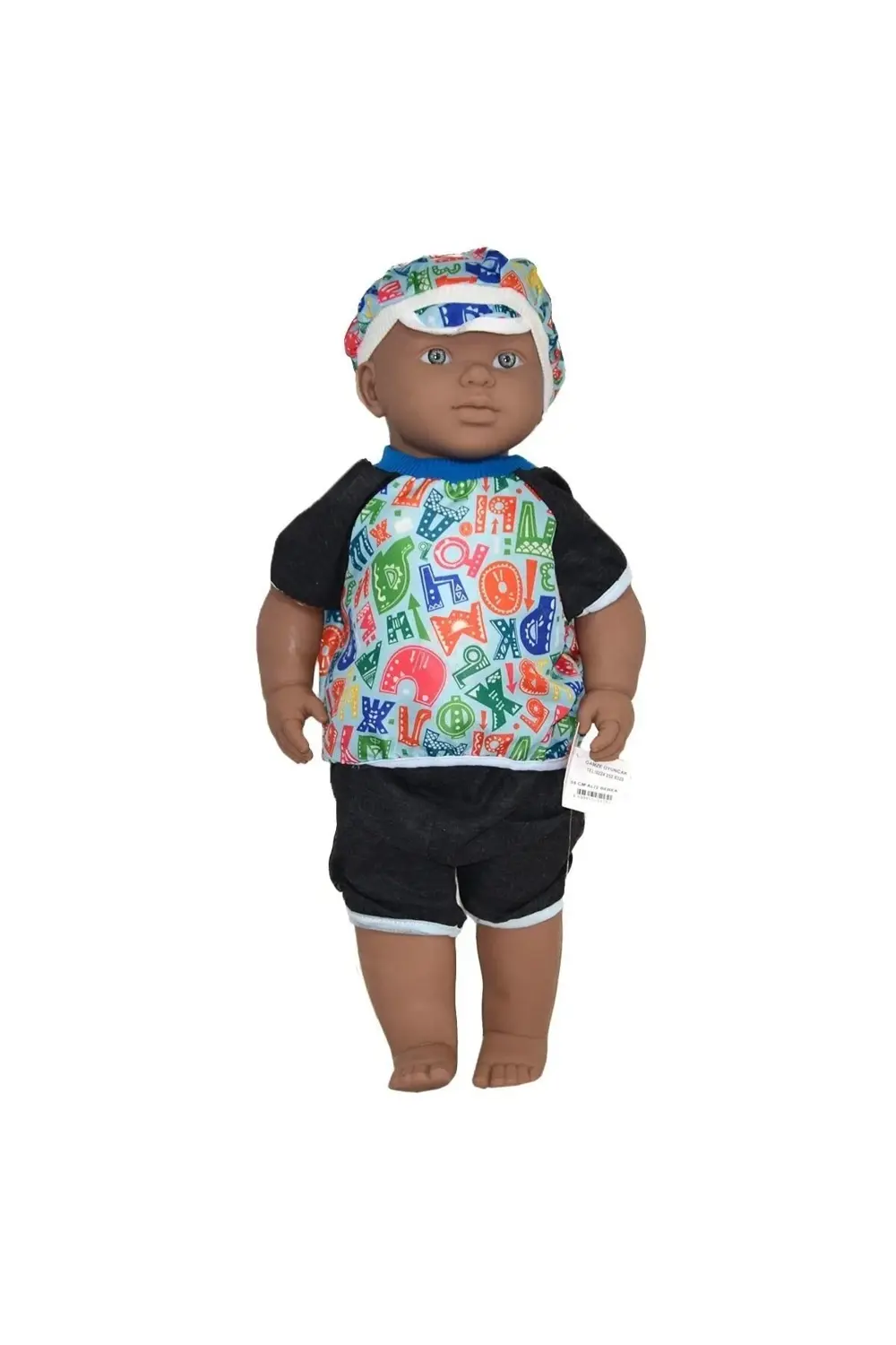 2251 Gamze, Konuşan Aliş Erkek Kel Bebek 55 cm Kız Cocuk Erkek Co