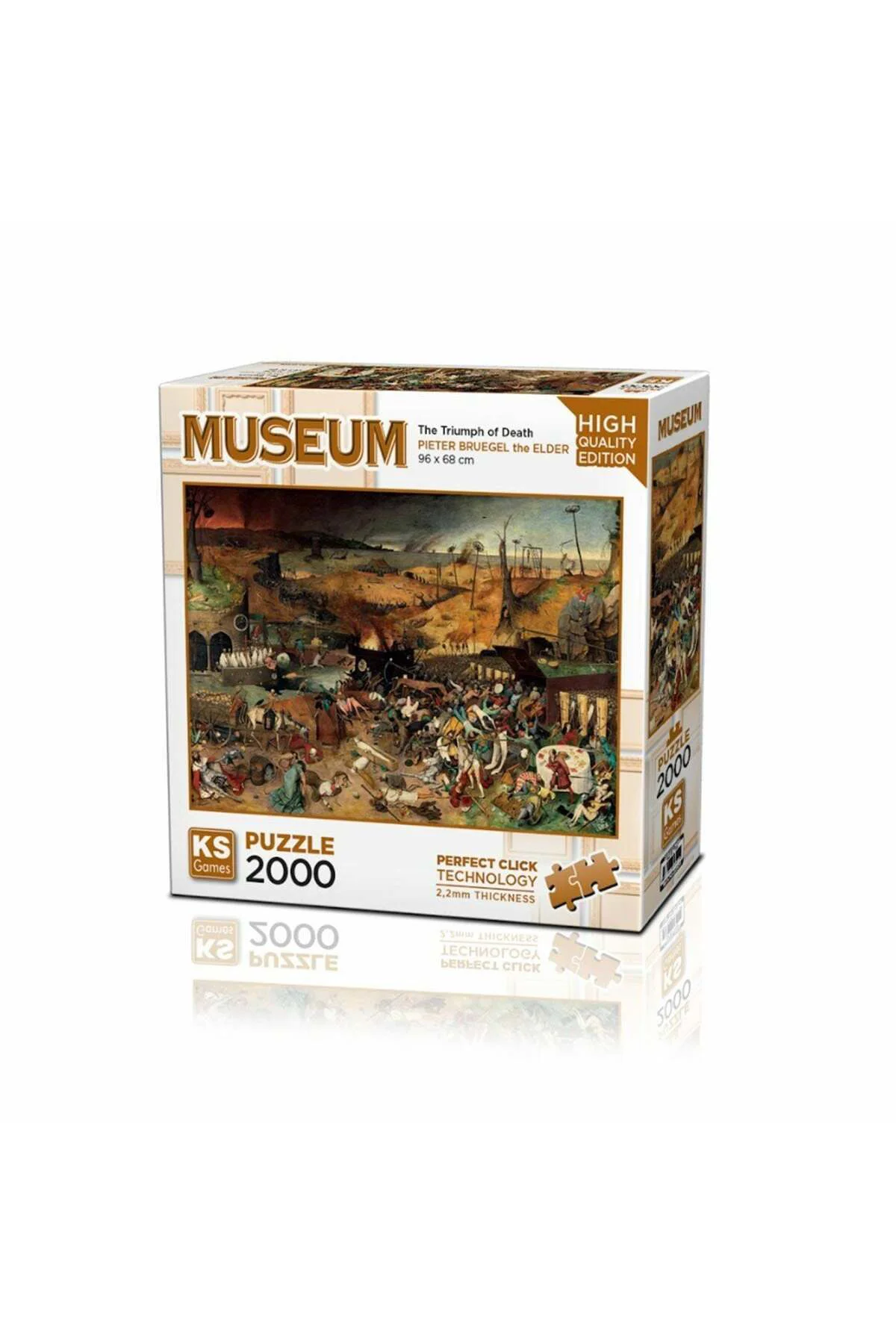 22524 The Triumph Of Death 2000 Parça Puzzle-Ks Puzzle