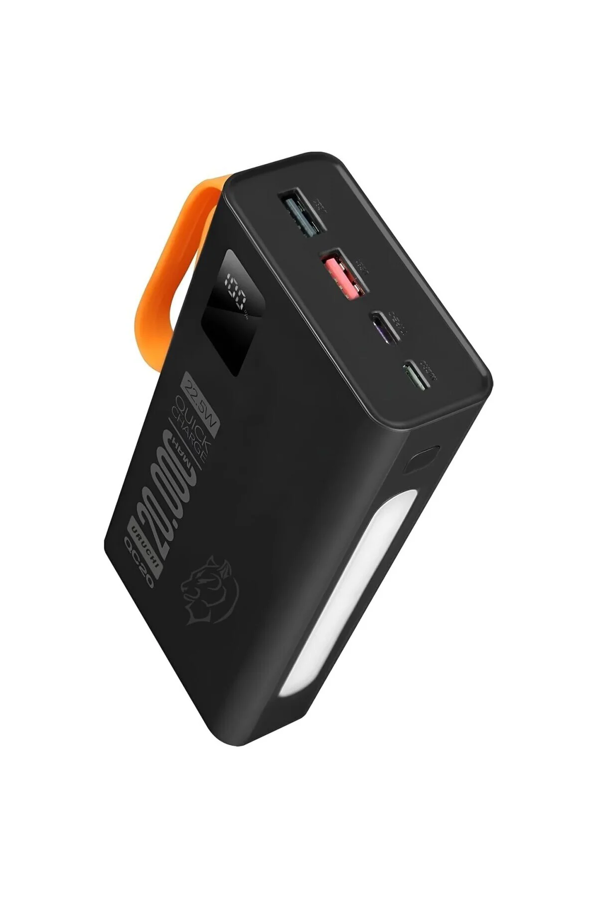 22.5W PD 3.0 Hızlı Şarj Powerbank, Kablolu Model, Gerçek 20.000 m