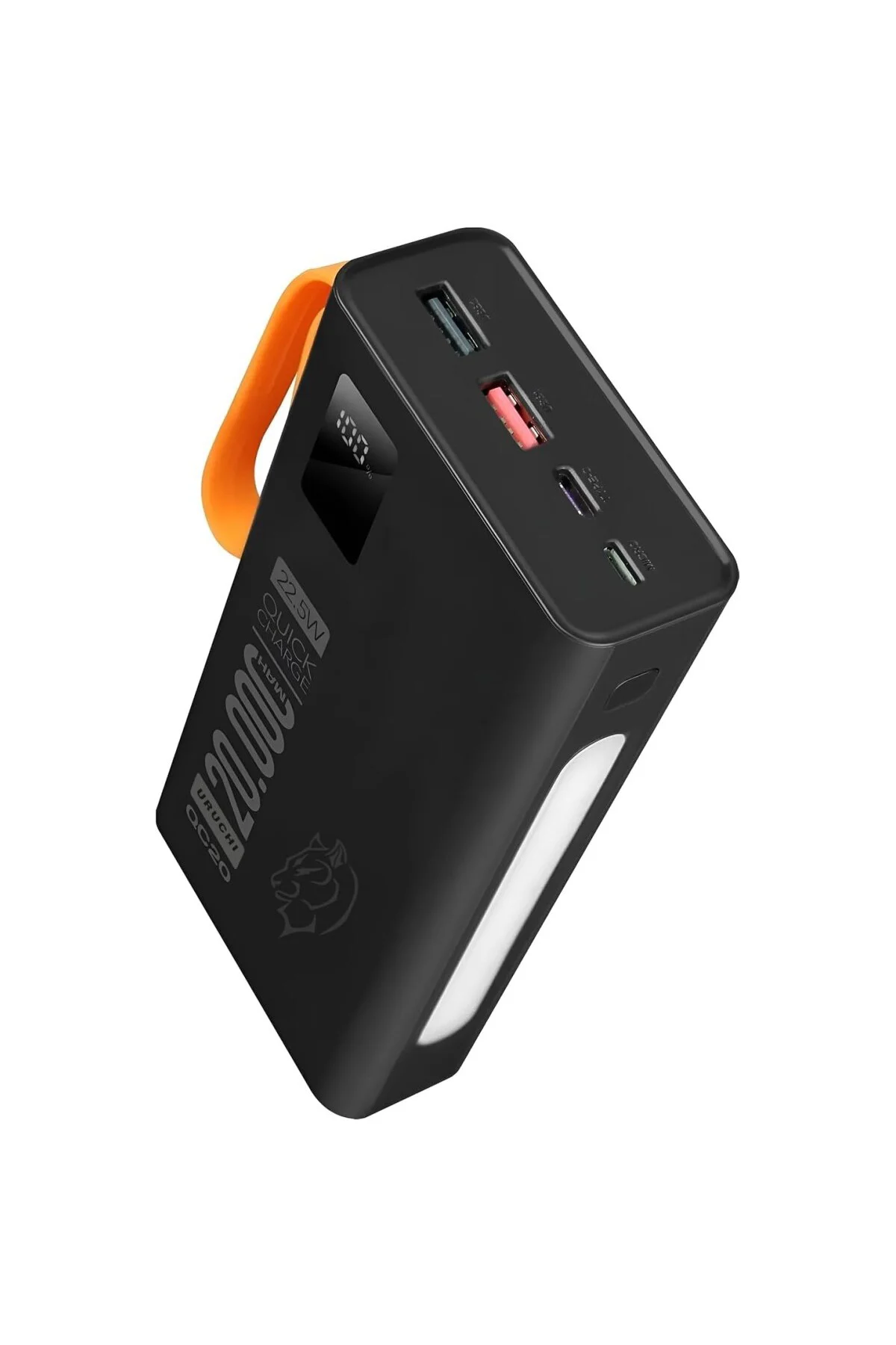 22.5W PD 3.0 Hızlı Şarj Powerbank, Kablolu Model, Gerçek 20.000 m