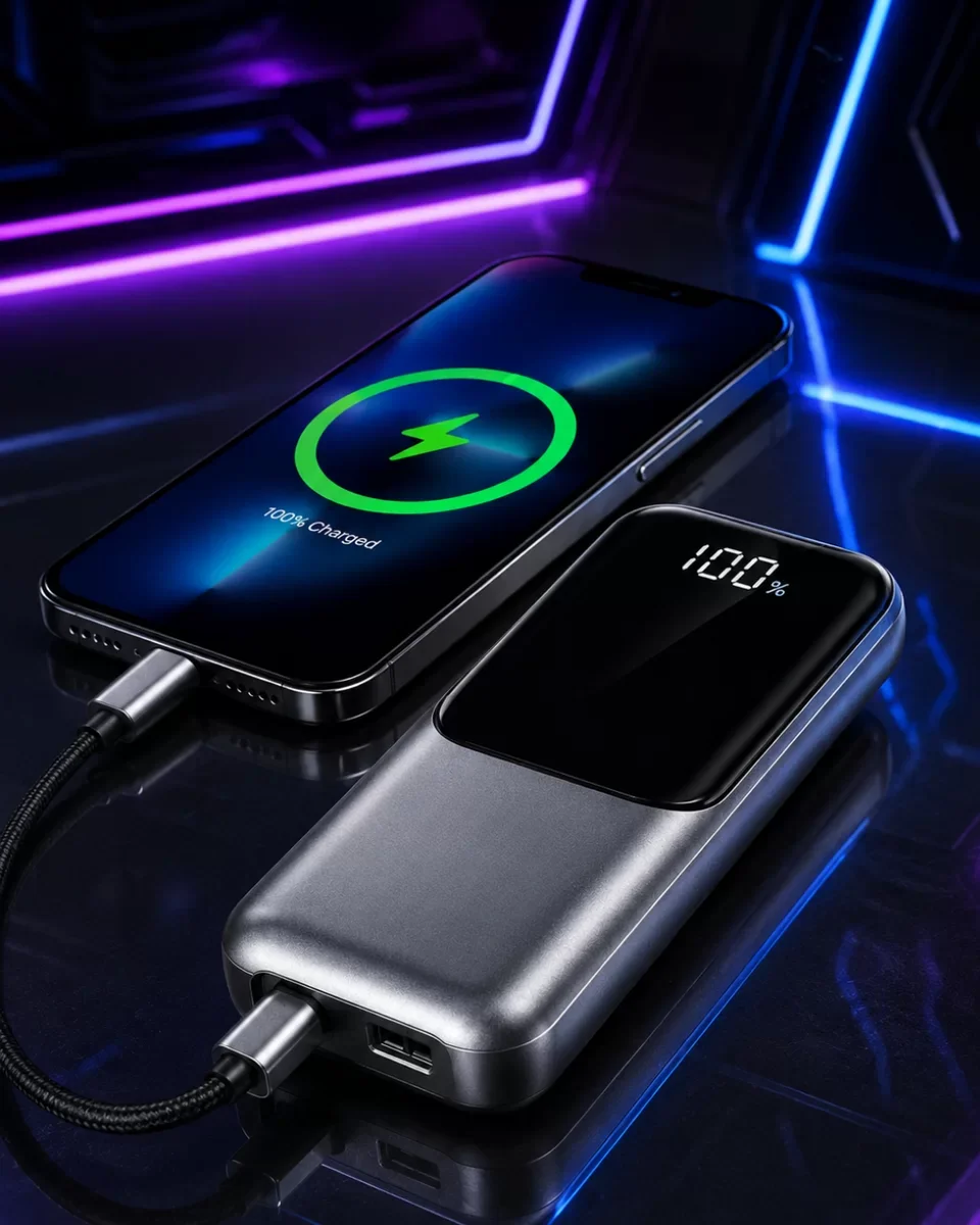 22.5W PD Hızlı Şarj Taşınabilir Şarj Cihazı 13000 mAh