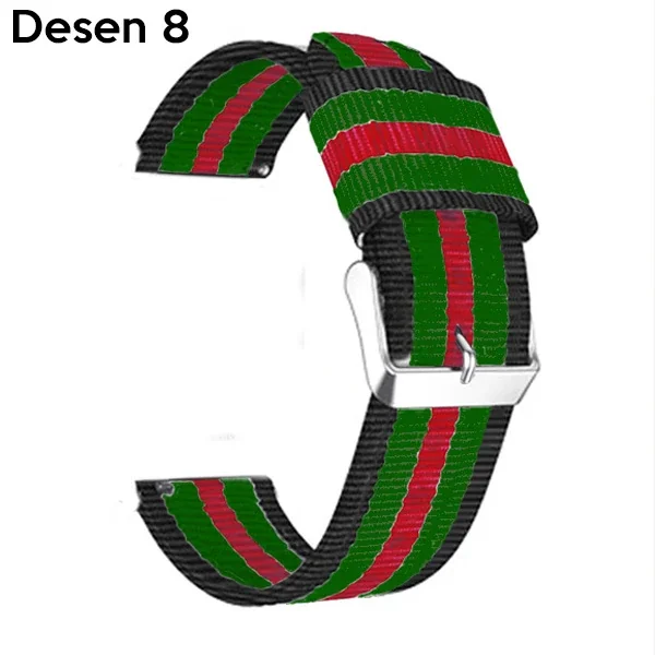 22MM Gear S3 Watch 4 -GT2 GT2E 46MM Kayış Kordon Nylon Watch 3 45MM-1852