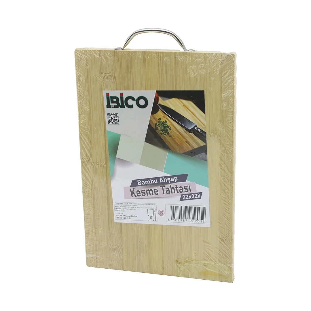 22x32 X 1.7cm Lux Ahşap Bambu Kesim Panosu - Kesme Tahtası Metal Kulplu Bx40 Fiyatı, Yorumları ve Özellikleri