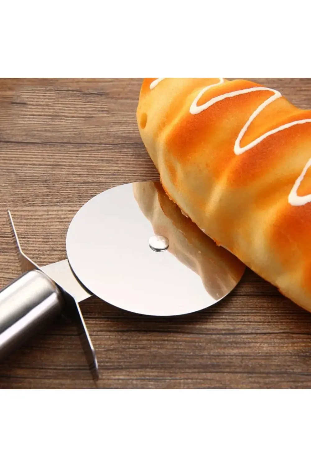 23 Cm Metal Büyük Boy Hamur Ruleti Hamur Kesme Şekillendirme Apar