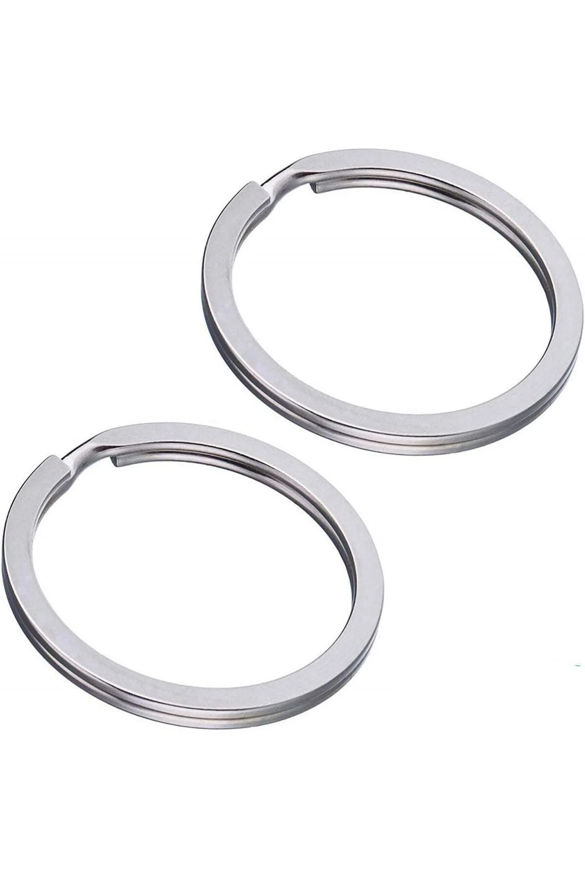 23 Mm Ezme Anahtarlık Halkası Nikel 100 Adet (28mm Dış Çap)