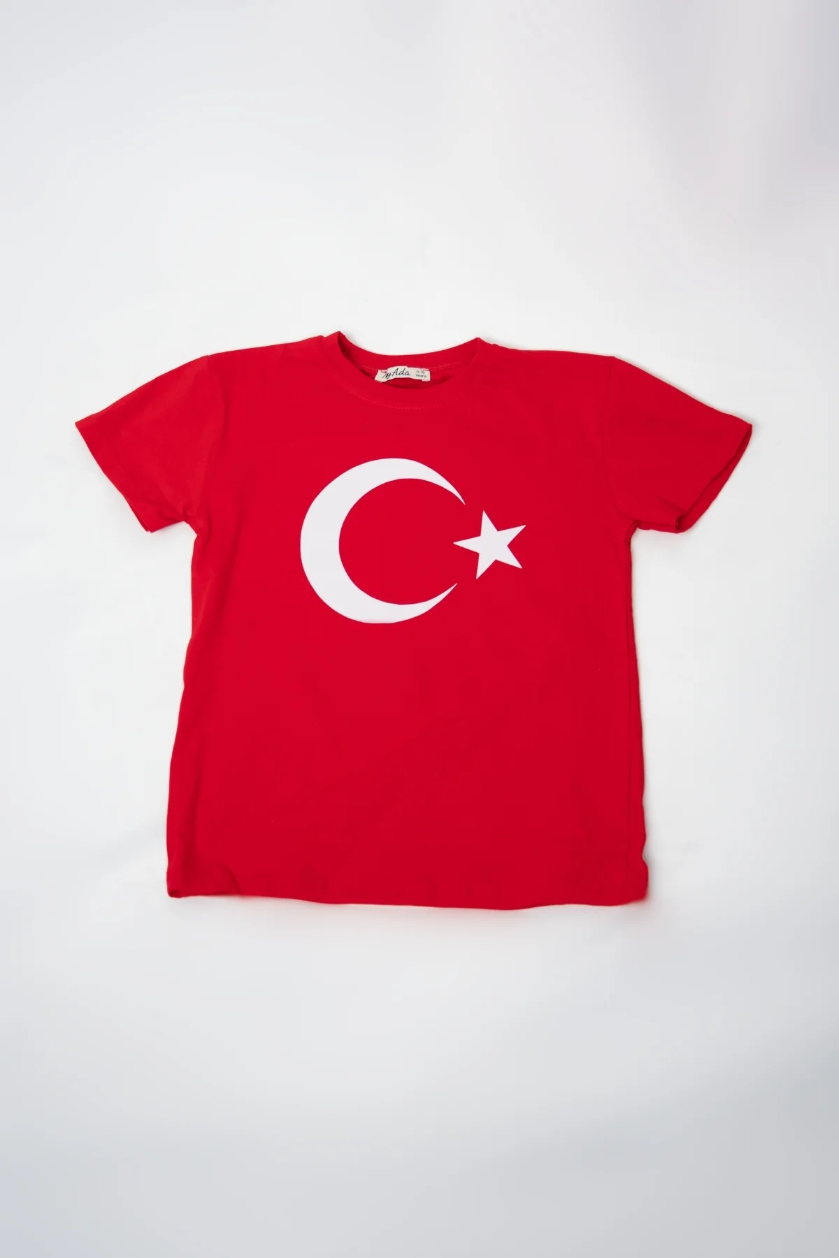 23 Nisan 19 Mayıs 29 Ekim Ay Yıldız T-shırt Türk Bayrak Baskılı Pelerin Gösteri Kostümü Tütü Etek