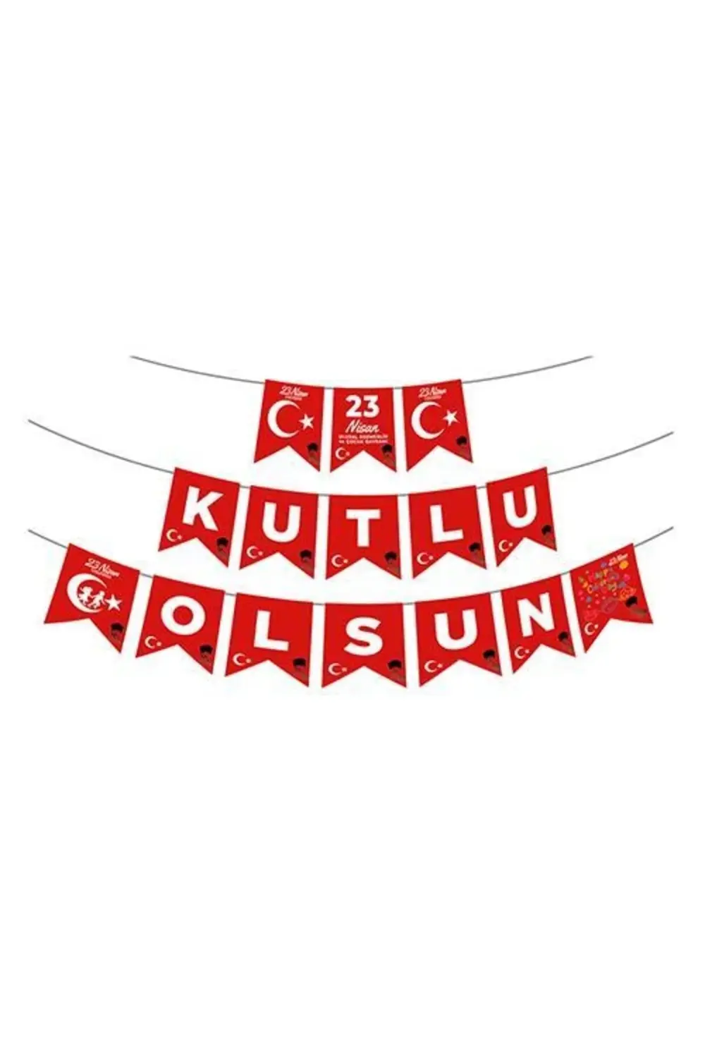 23 Nisan Harf Afiş