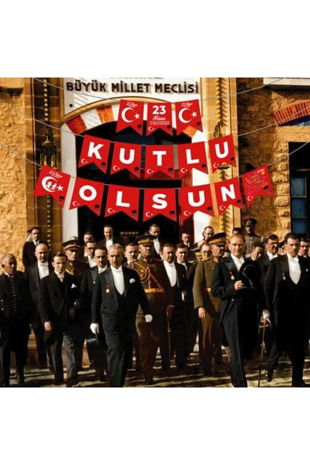 23 Nisan Harf Afiş