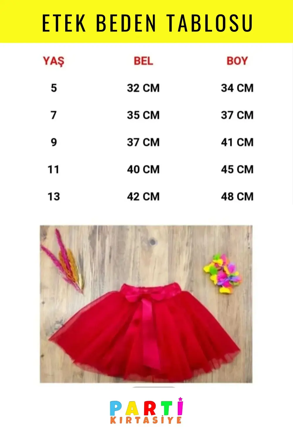 23 Nisan Kırmızı Tütü Etek 29 Ekim Tütü Etek Özel Gösteriler için