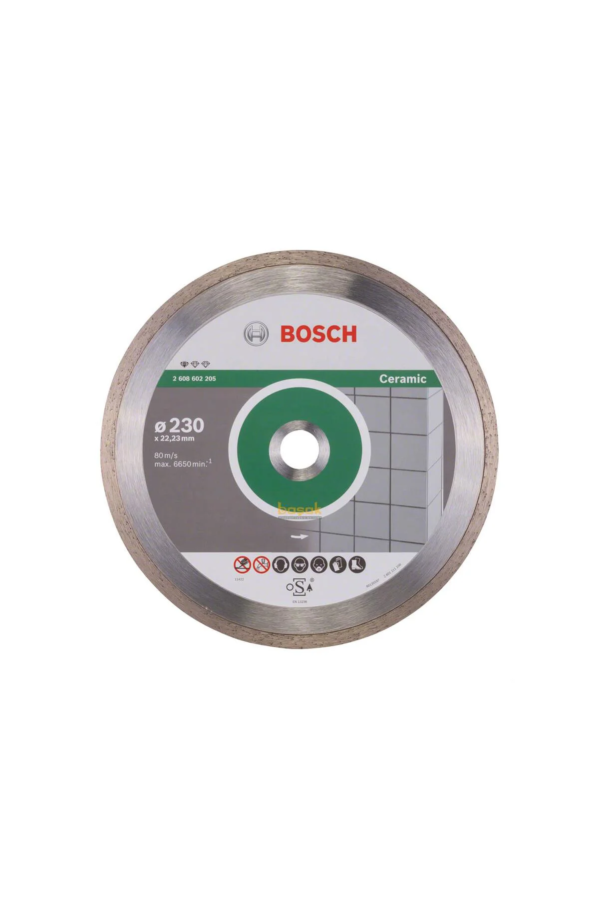 230 mm Seramik Kesici Elmas Disk Standart 2608602205
