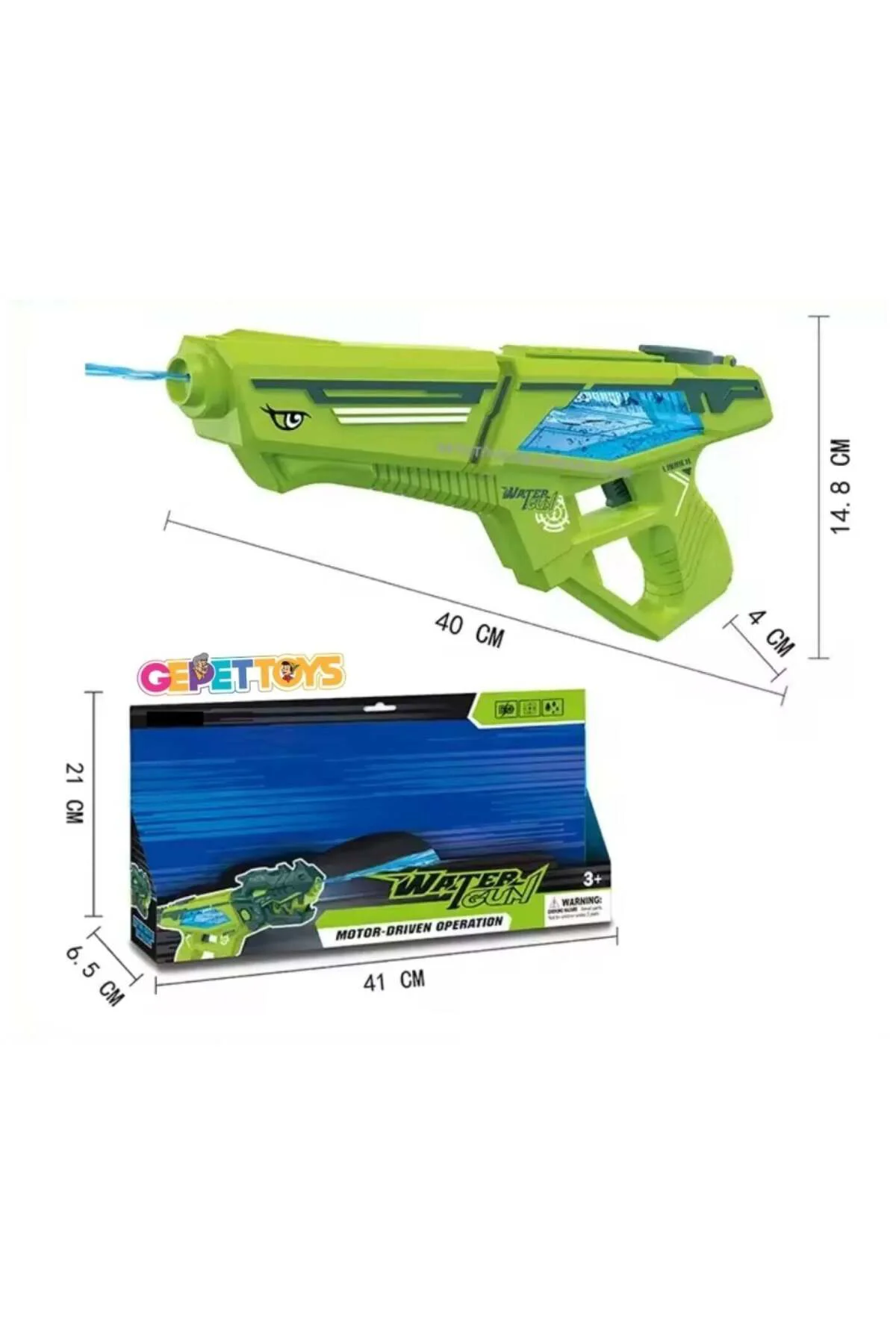 2303 Elektrikli Su Tabancası-Gepettoys