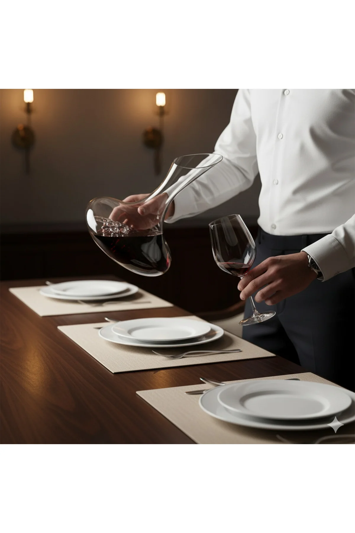 23105 Vino Üzüm Motifli Karaf 2000cc