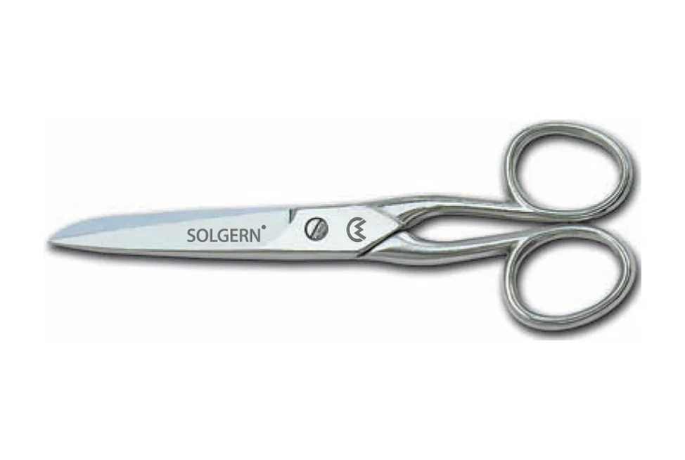232-6 İplik Ve Kumaş Temizleme Makası No: 6 İnç / 15,24 Cm - Nikel Kaplama