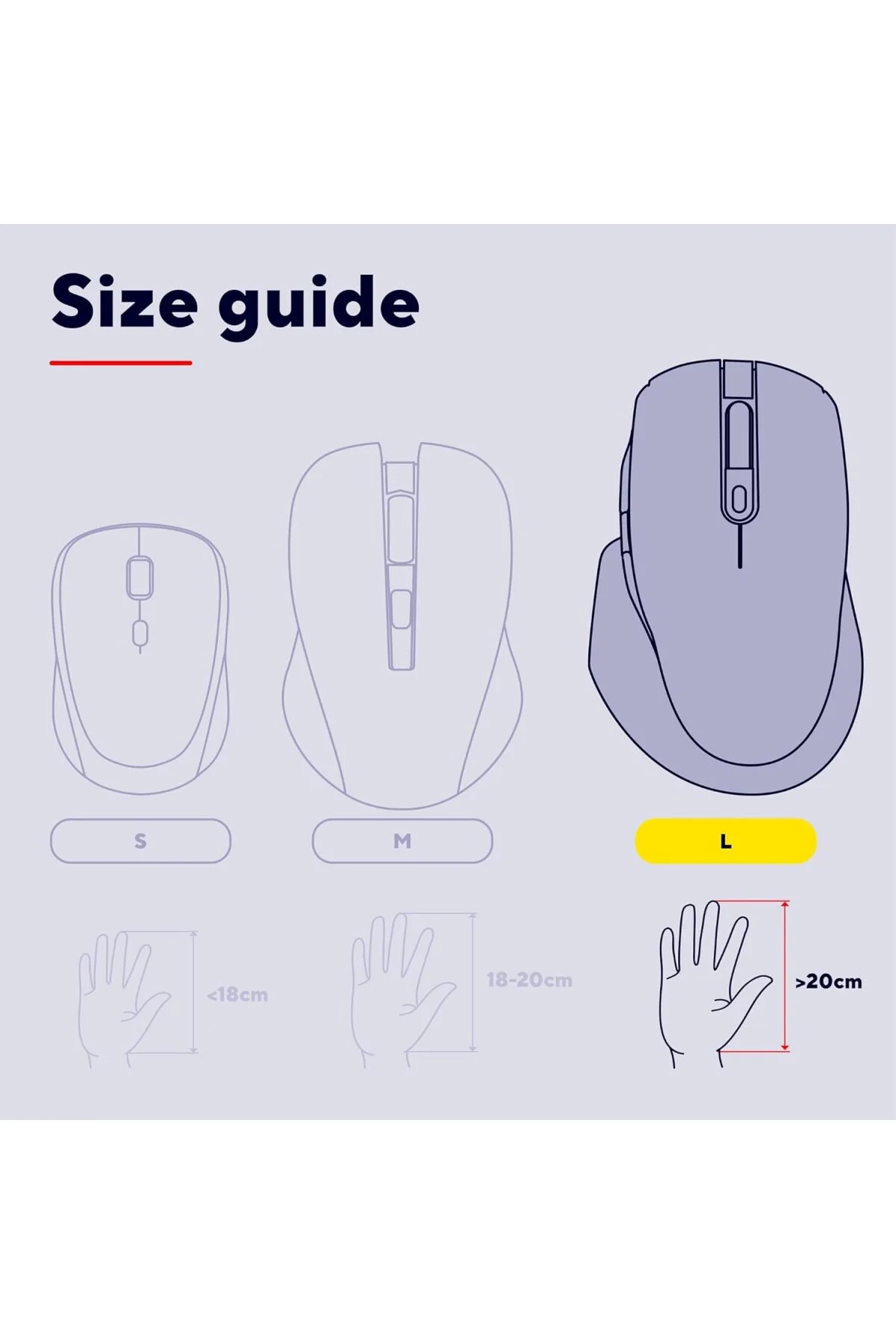 23507 Verro Ergonomik Kablosuz Fare Kablosuz Dikey Fare (60° Dike