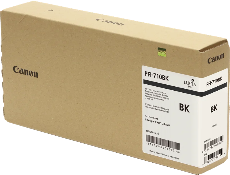 2354C001 PFI-710 BK SİYAH KARTUŞ (700 ml)/TX-2000/TX-3000/TX-4000 2354C001 PFI-710 BK SİYAH KARTUŞ (700 ml)/TX-2000/TX-3000/TX-4000