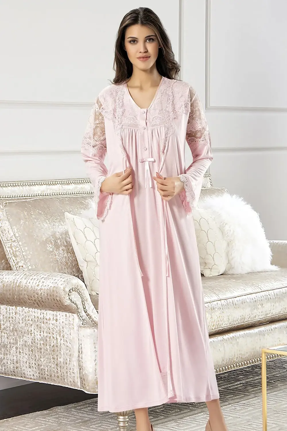 2360 Gecelik Sabahlık Takım